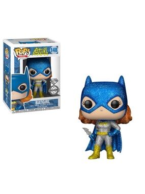 NIB FUNKO POP #148 DC Universe - BATGIRL DIAMOND COLLECTION HOT TOPIC EXCLUSIVE